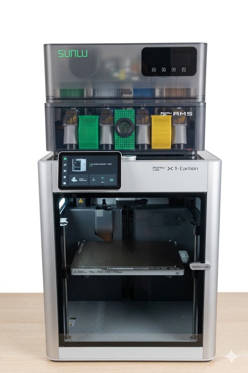 Imprimante 3D Bambu Lab X1-Carbon avec AMS