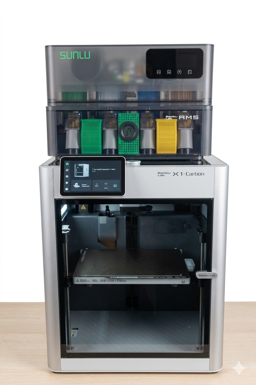 Imprimante 3D Bambu Lab X1-Carbon avec AMS